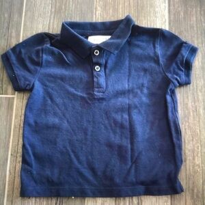 Navy Blue Kids Polo Shirt